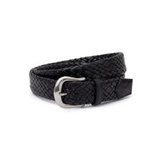 画像1: RATS  LEATHER MESH BELT (1)