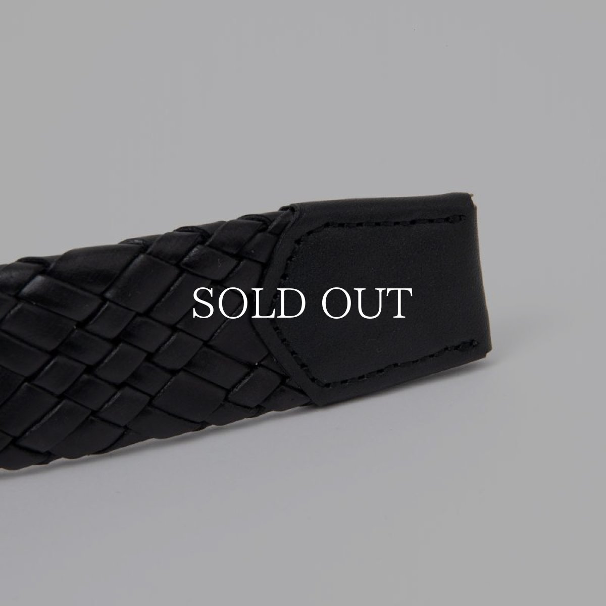 画像3: RATS  LEATHER MESH BELT (3)