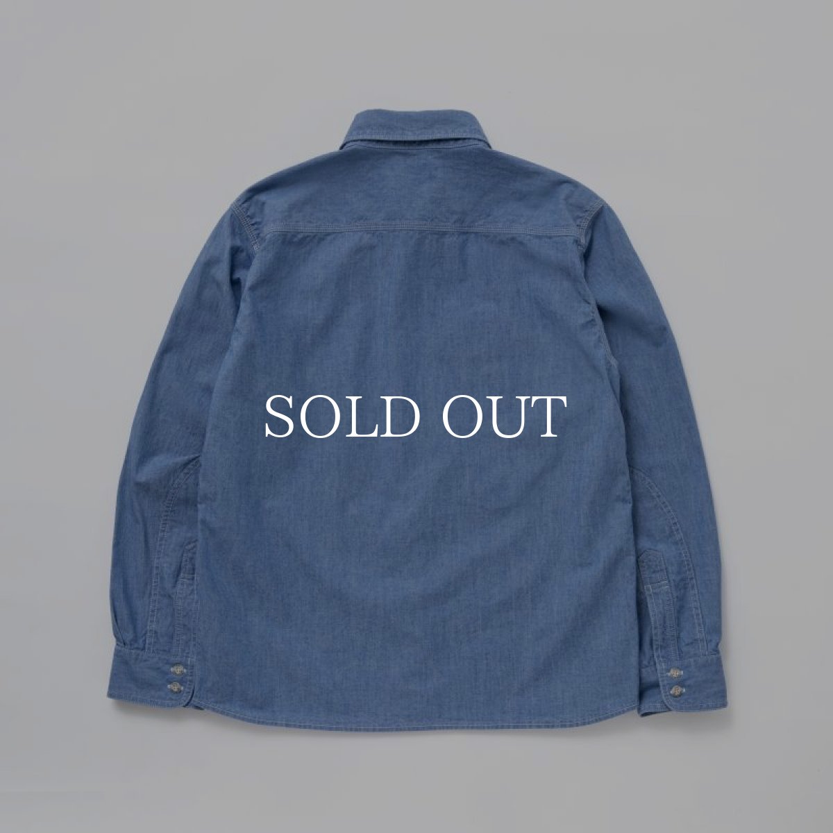 画像2: RATS  CHAMBRAY SHIRT (2)