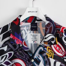 画像3: APPLEBUM “Team Logo Pattern” S/S Aloha Shirt (3)