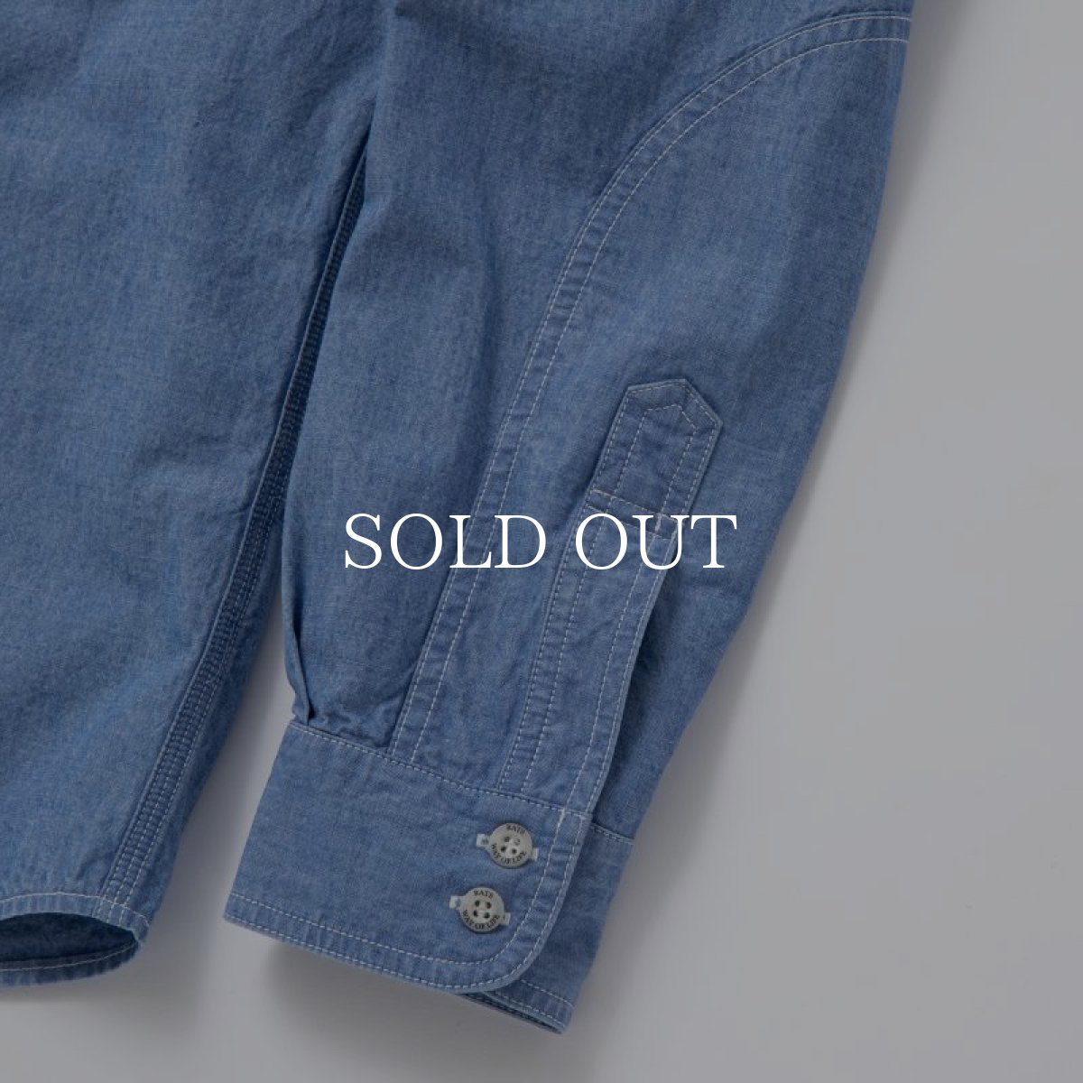 画像6: RATS  CHAMBRAY SHIRT (6)
