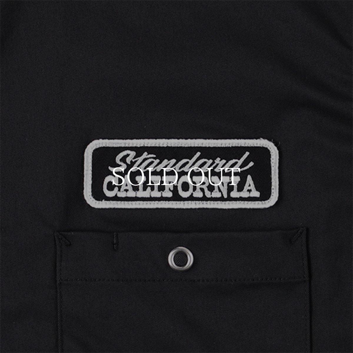 画像3: STANDARD CALIFORNIA  SD Logo Patch Easy Work Shirt LS (3)
