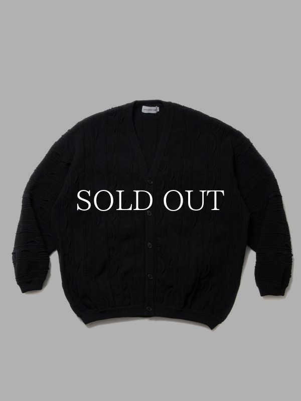 COOTIE 3D Jacquard Solotex Knit Cardigan CTE-24S306 公式通販