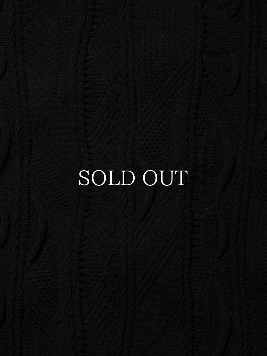 画像2: COOTIE   3D Jacquard Solotex Knit Crew (2)