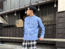 画像7: RATS  CHAMBRAY SHIRT (7)