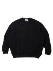 画像1: COOTIE   3D Jacquard Solotex Knit Crew (1)