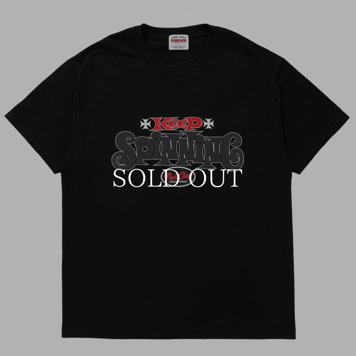 画像1: PORKCHOP GARAGE SUPPLY  SPINNING TEE (1)