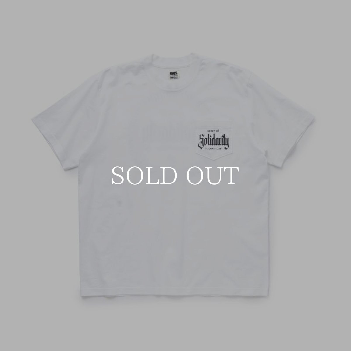 画像2: RATS  SOLIDARITY POCKET TEE (2)