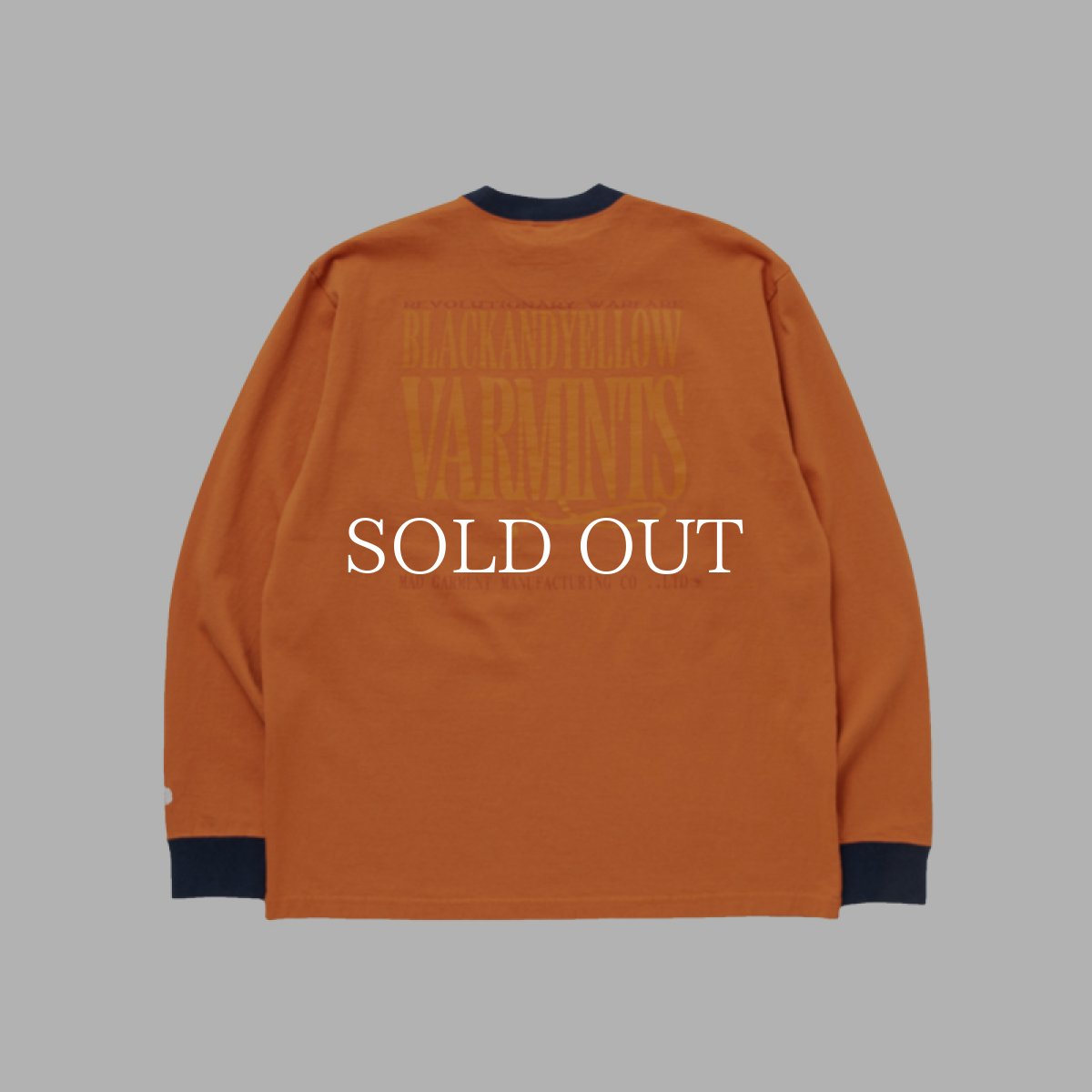 画像2: RATS  TRIM L/S TEE BACK PRINT (2)