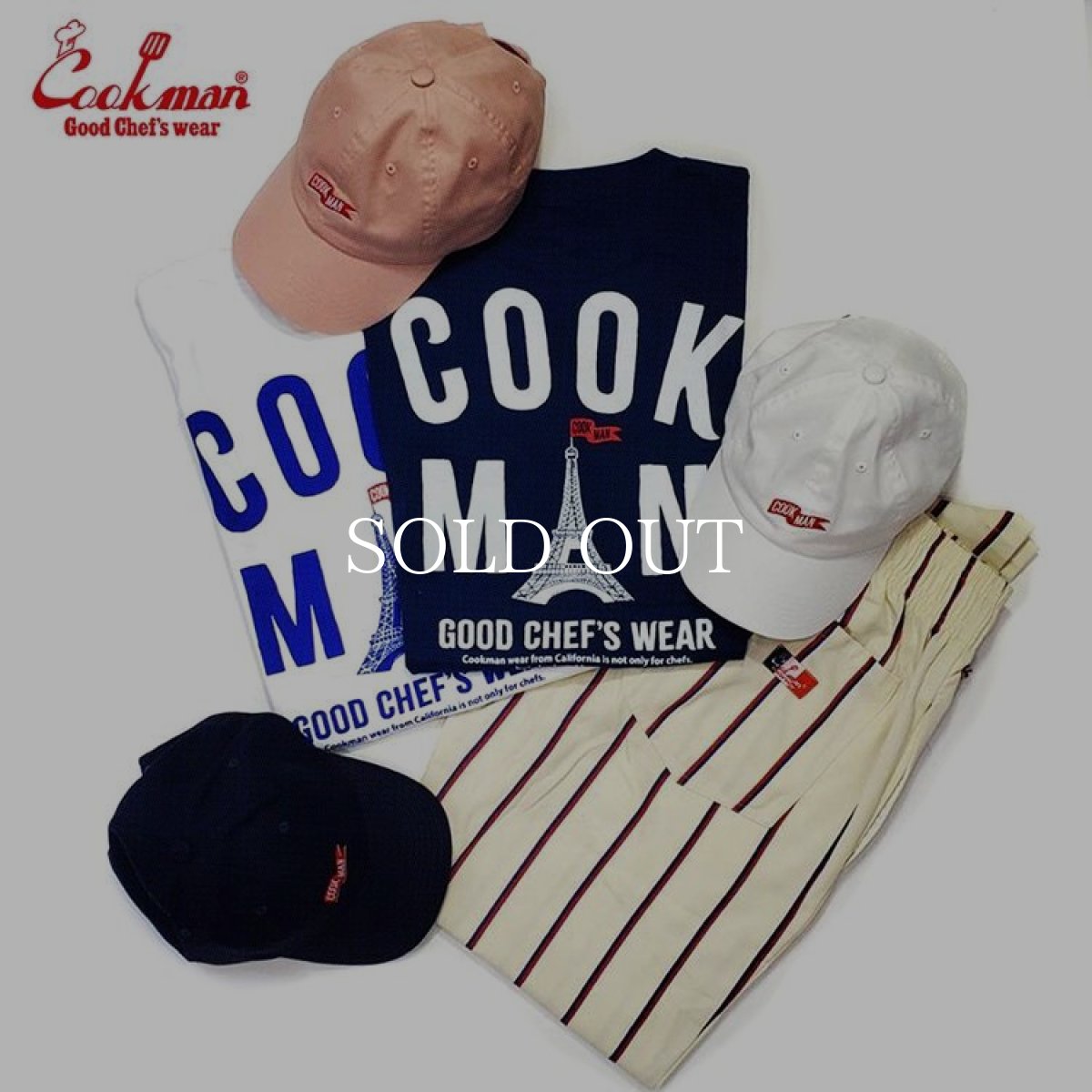 画像24: COOKMAN  Chef Pants Stripe French Blanc (24)