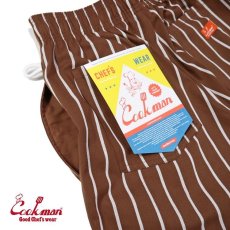 画像11: COOKMAN  Chef Pants Stripe Sequoia Brown (11)
