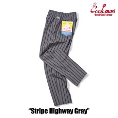 画像4: COOKMAN  Chef Pants Stripe Highway Gray (4)
