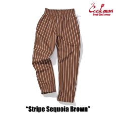 画像6: COOKMAN  Chef Pants Stripe Sequoia Brown (6)