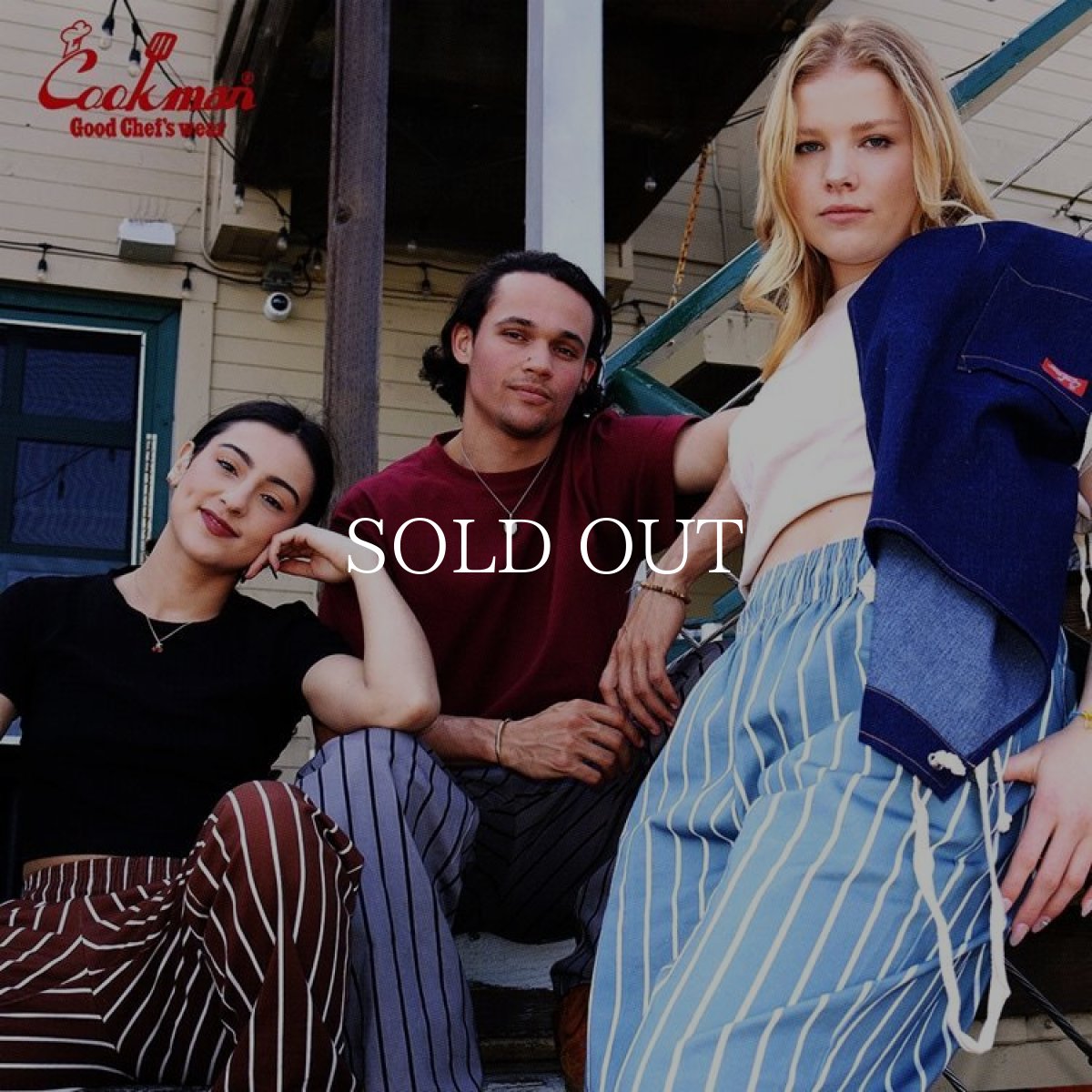 画像17: COOKMAN  Chef Pants Stripe Sequoia Brown (17)