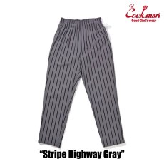 画像2: COOKMAN  Chef Pants Stripe Highway Gray (2)