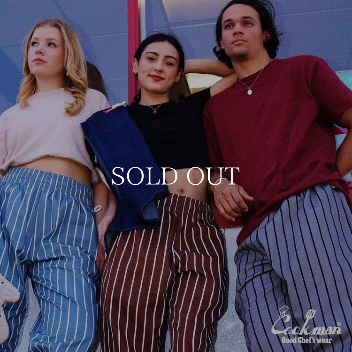 画像20: COOKMAN  Chef Pants Stripe Highway Gray (20)