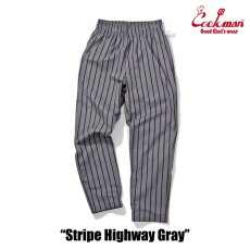 画像6: COOKMAN  Chef Pants Stripe Highway Gray (6)