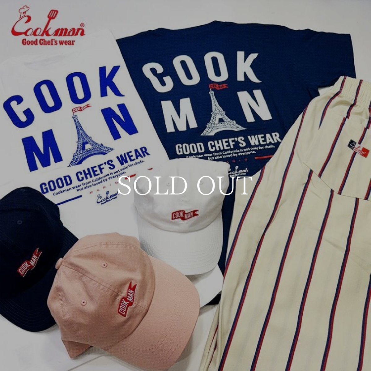 画像25: COOKMAN  Chef Pants Stripe French Blanc (25)