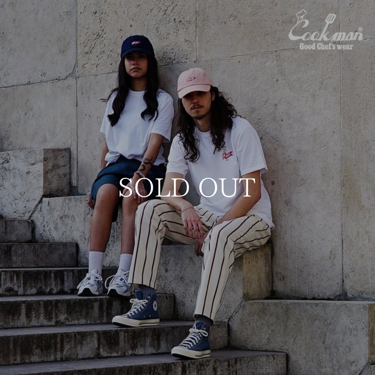 画像21: COOKMAN  Chef Pants Stripe French Blanc (21)