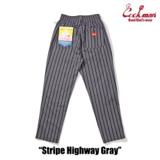 画像3: COOKMAN  Chef Pants Stripe Highway Gray (3)