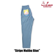 画像5: COOKMAN  Chef Pants Stripe Malibu Blue (5)