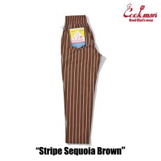 画像5: COOKMAN  Chef Pants Stripe Sequoia Brown (5)