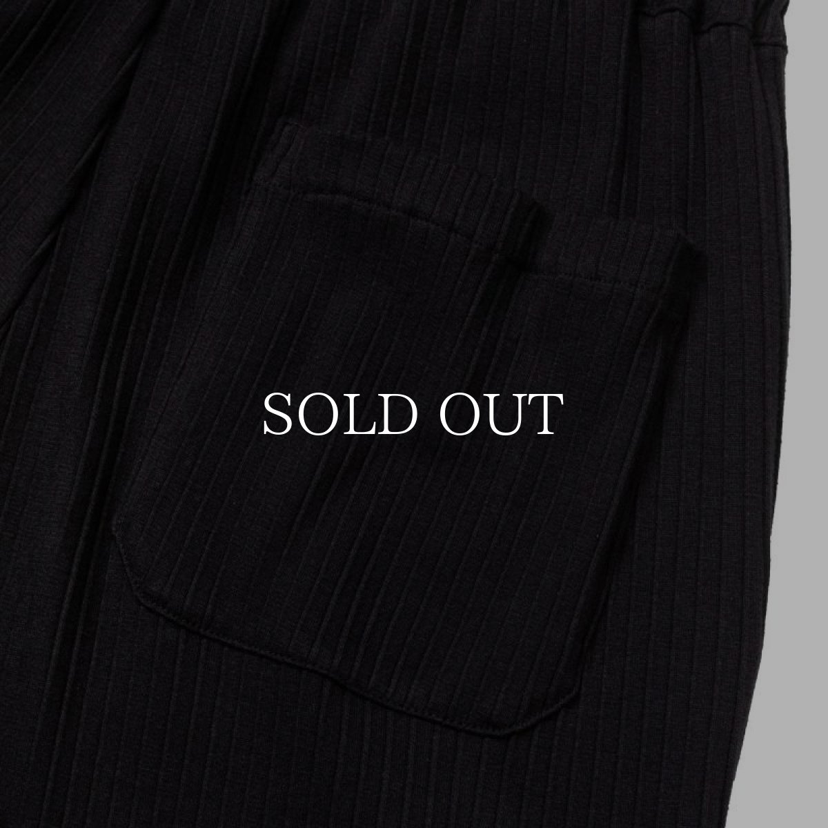 画像6: CALEE  MULIT WAY LIB KNITTING RELAX PANTS (6)