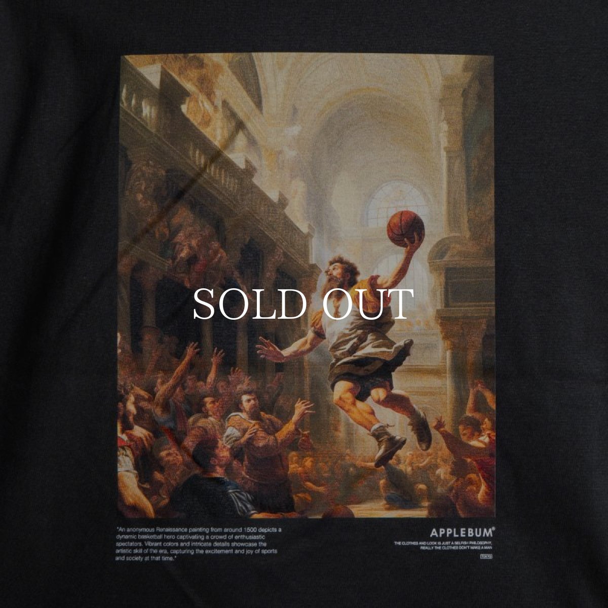 画像5: APPLEBUM  "Renaissance Baller" T-shirt (5)
