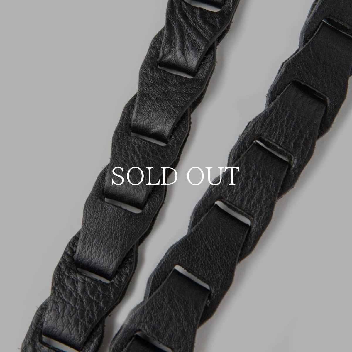 画像4: CALEE  CHAIN LEATHER SHOULDER STRAP (4)