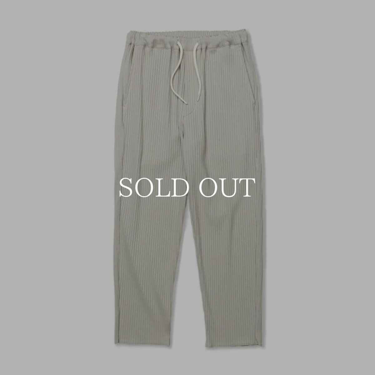 画像7: CALEE  MULIT WAY LIB KNITTING RELAX PANTS (7)