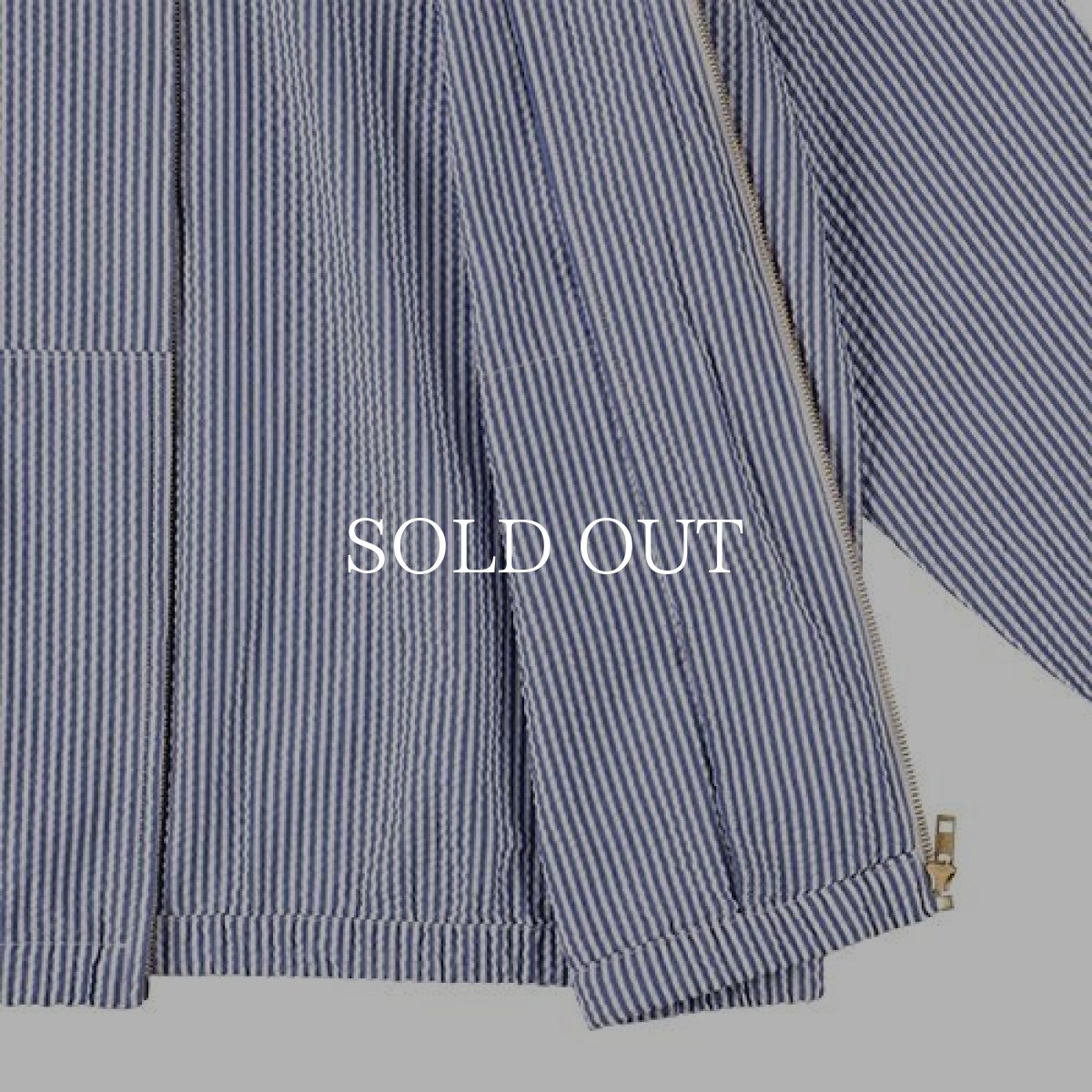 画像3: STANDARD CALIFORNIA  SD Seersucker Harrington Jacket (3)