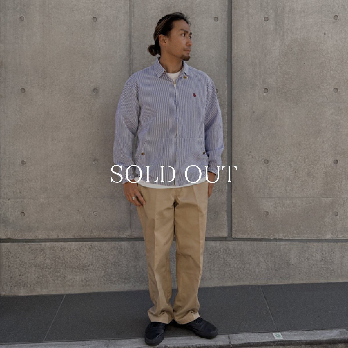 画像8: STANDARD CALIFORNIA  SD Seersucker Harrington Jacket (8)