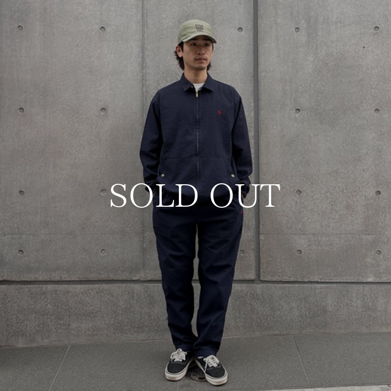 STANDARD CALIFORNIA SD Seersucker Harrington Jacket OUNLC250 公式通販