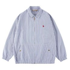 画像1: STANDARD CALIFORNIA  SD Seersucker Harrington Jacket (1)