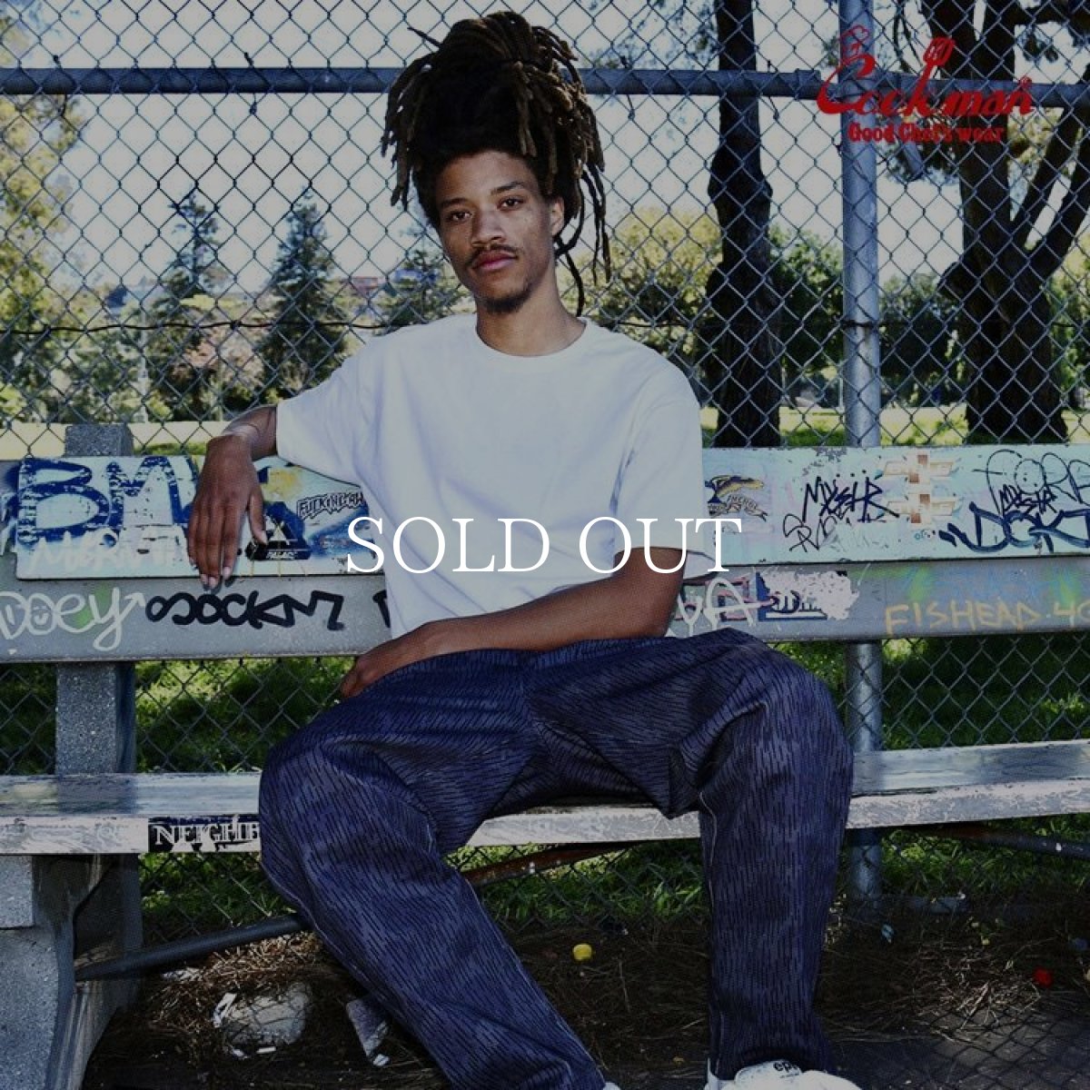 画像18: COOKMAN  Chef Pants Raindrop Camo Gray (18)