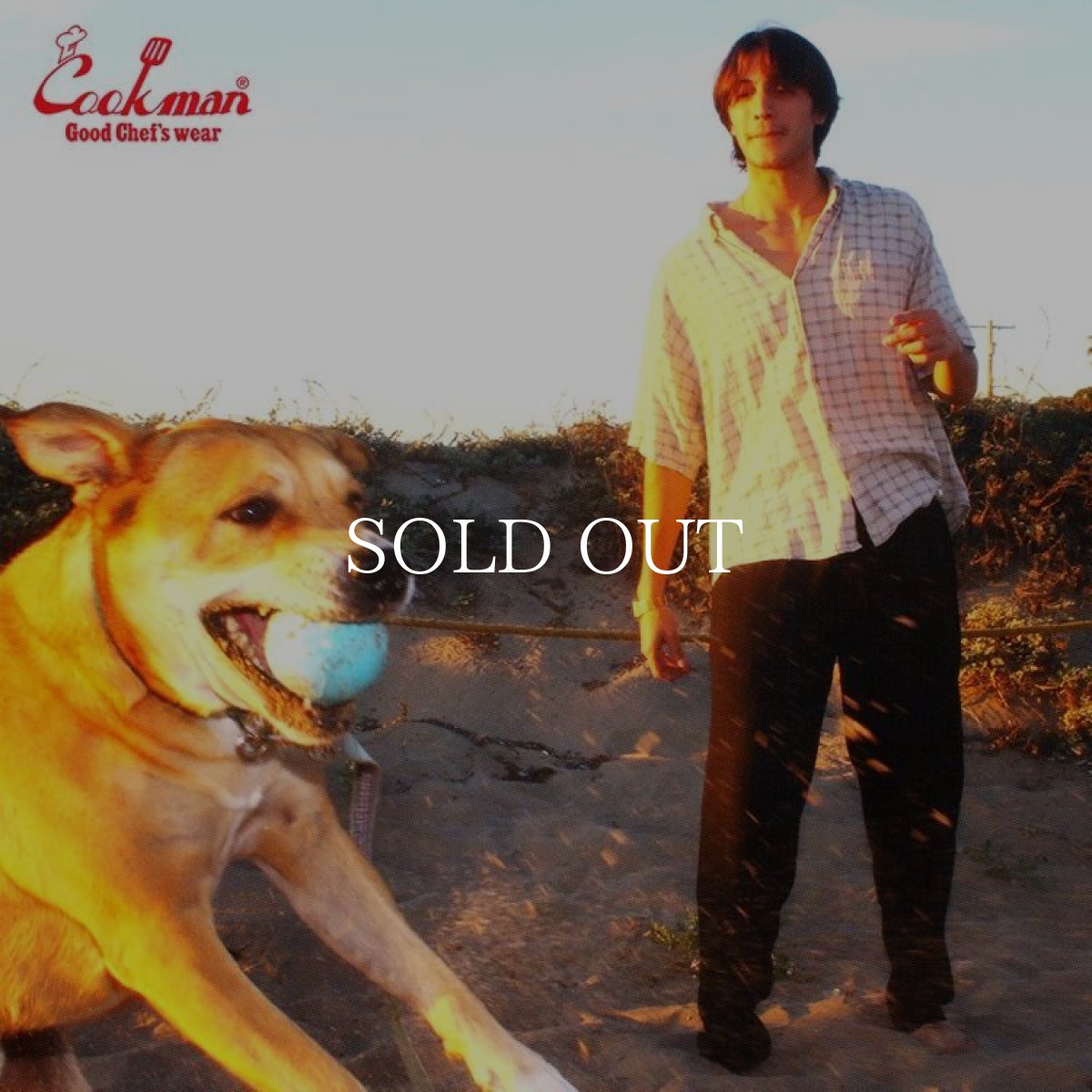 画像19: COOKMAN  Chef Pants Linen Black (19)