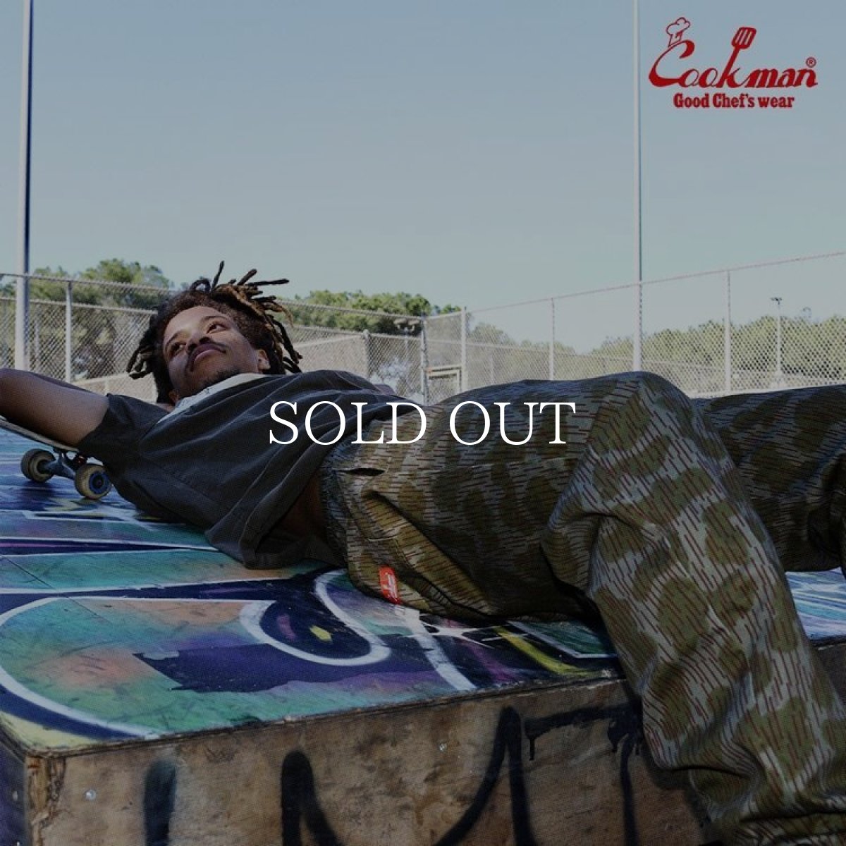 画像24: COOKMAN  Chef Pants Raindrop Camo Green (24)