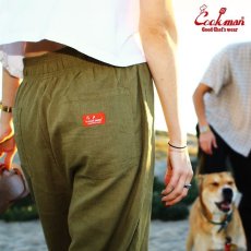 画像12: COOKMAN  Chef Pants Linen Olive (12)