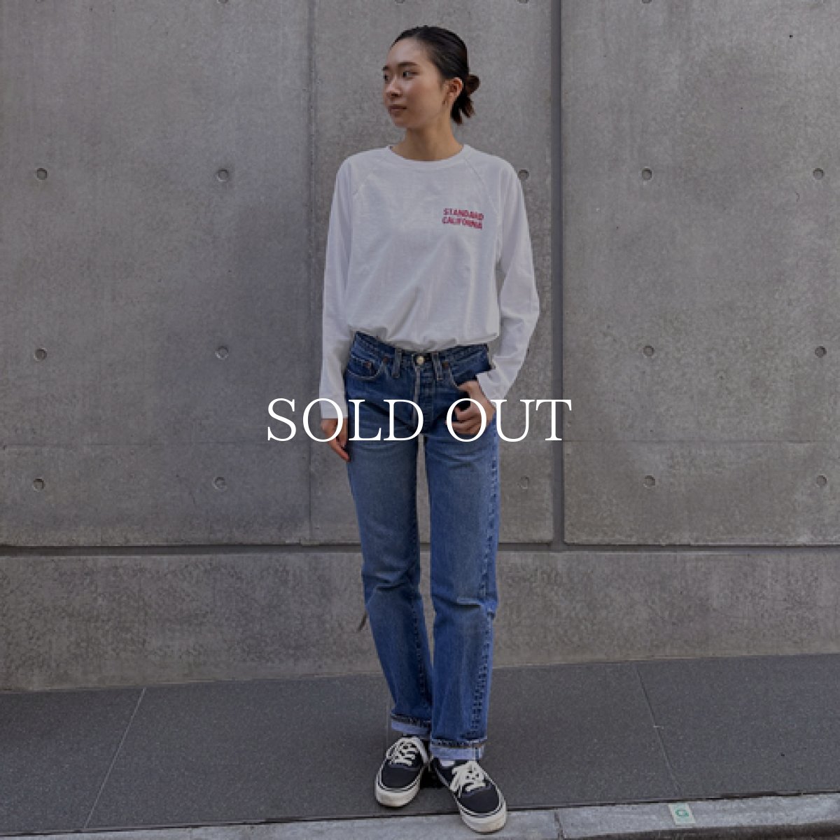 画像8: STANDARD CALIFORNIA  SD US Cotton Logo Baseball T (8)