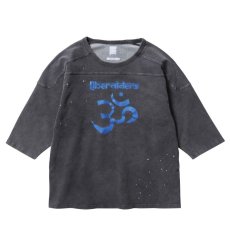 画像1: Liberaiders  INDIGO DYED CREWNECK T (1)