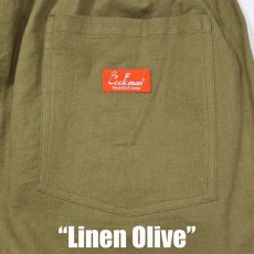 画像7: COOKMAN  Chef Pants Linen Olive (7)