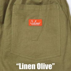 画像7: COOKMAN  Chef Pants Linen Olive (7)