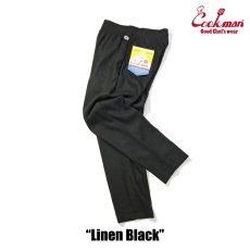 画像11: COOKMAN  Chef Pants Linen Black (11)