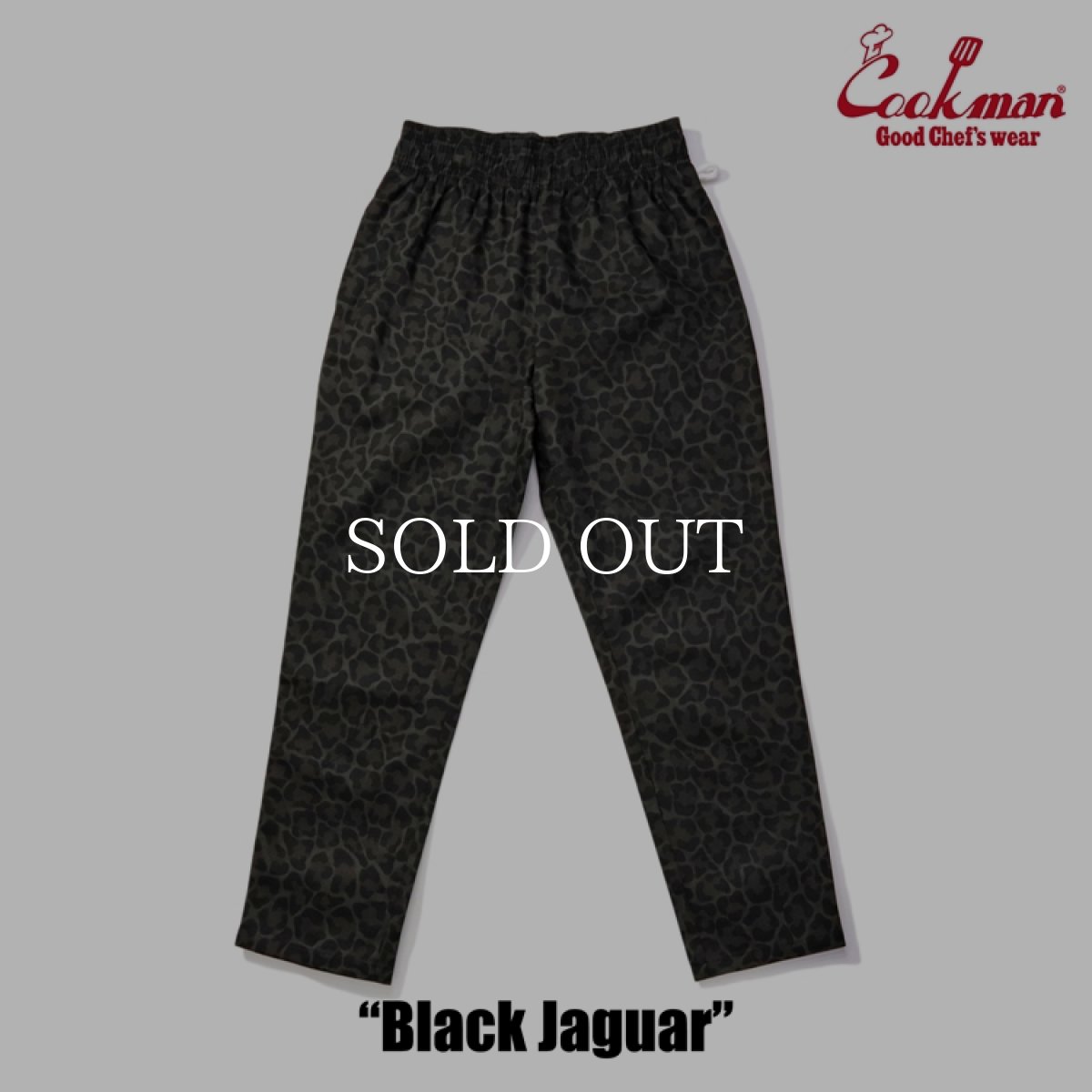 画像3: COOKMAN  Chef Pants Black Jaguar (3)