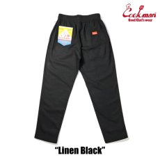 画像4: COOKMAN  Chef Pants Linen Black (4)