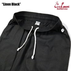 画像5: COOKMAN  Chef Pants Linen Black (5)