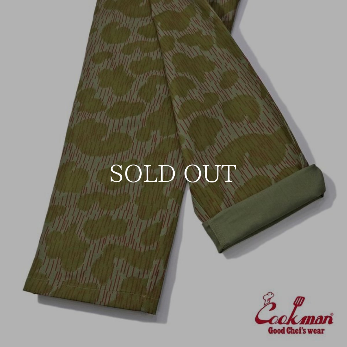 画像8: COOKMAN  Chef Pants Raindrop Camo Green (8)