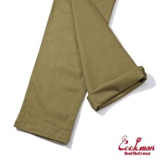 画像8: COOKMAN  Chef Pants Linen Olive (8)