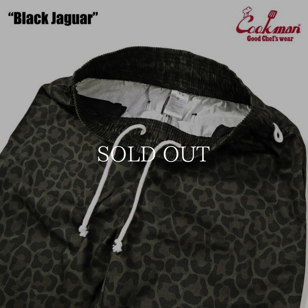 画像5: COOKMAN  Chef Pants Black Jaguar (5)