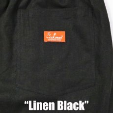 画像7: COOKMAN  Chef Pants Linen Black (7)